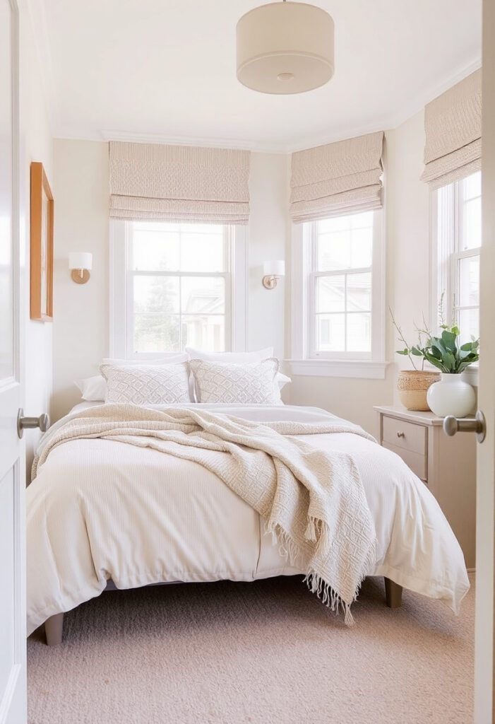 Cohesive color palette creating calm.