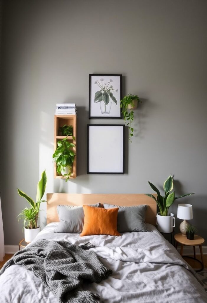 Vertical decor drawing eyes upward