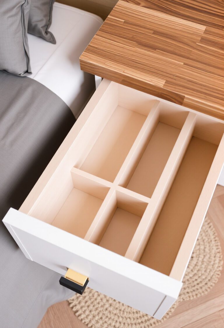 how to keep the nightstand tidy