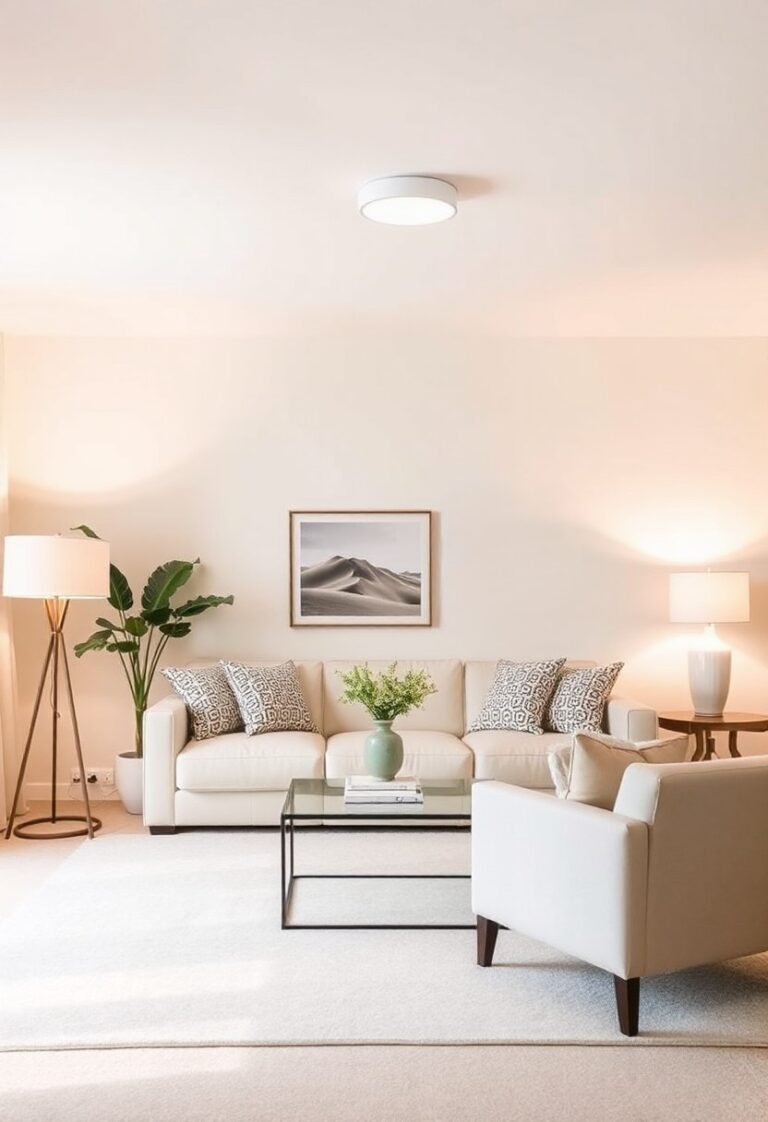 unbalanced living room layout