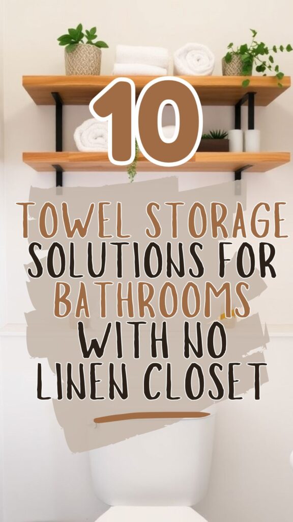 Towel storage solutions