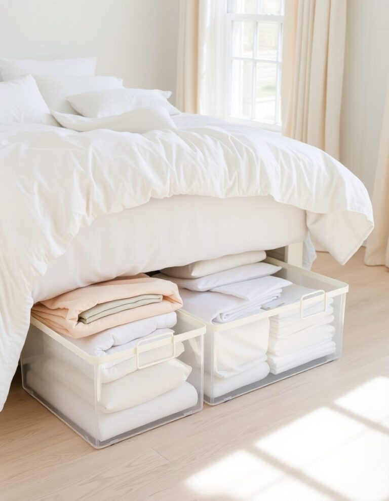 12 Clever Ways To Store Extra Bedding Without A Linen Closet