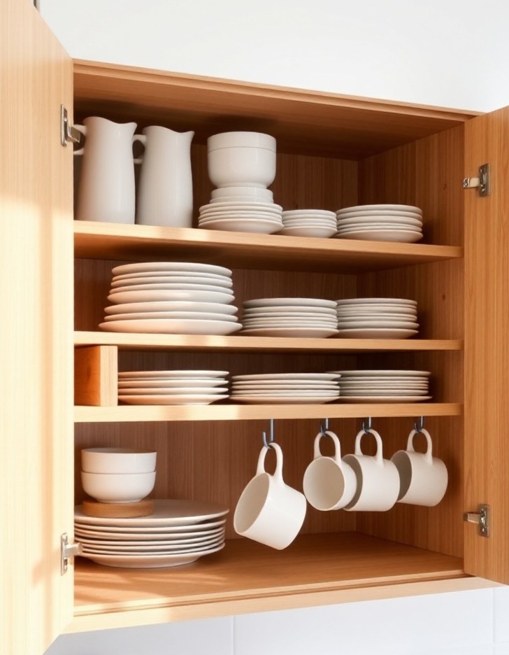 How To Store Dishes In A Studio Kitchen With One Cabinet