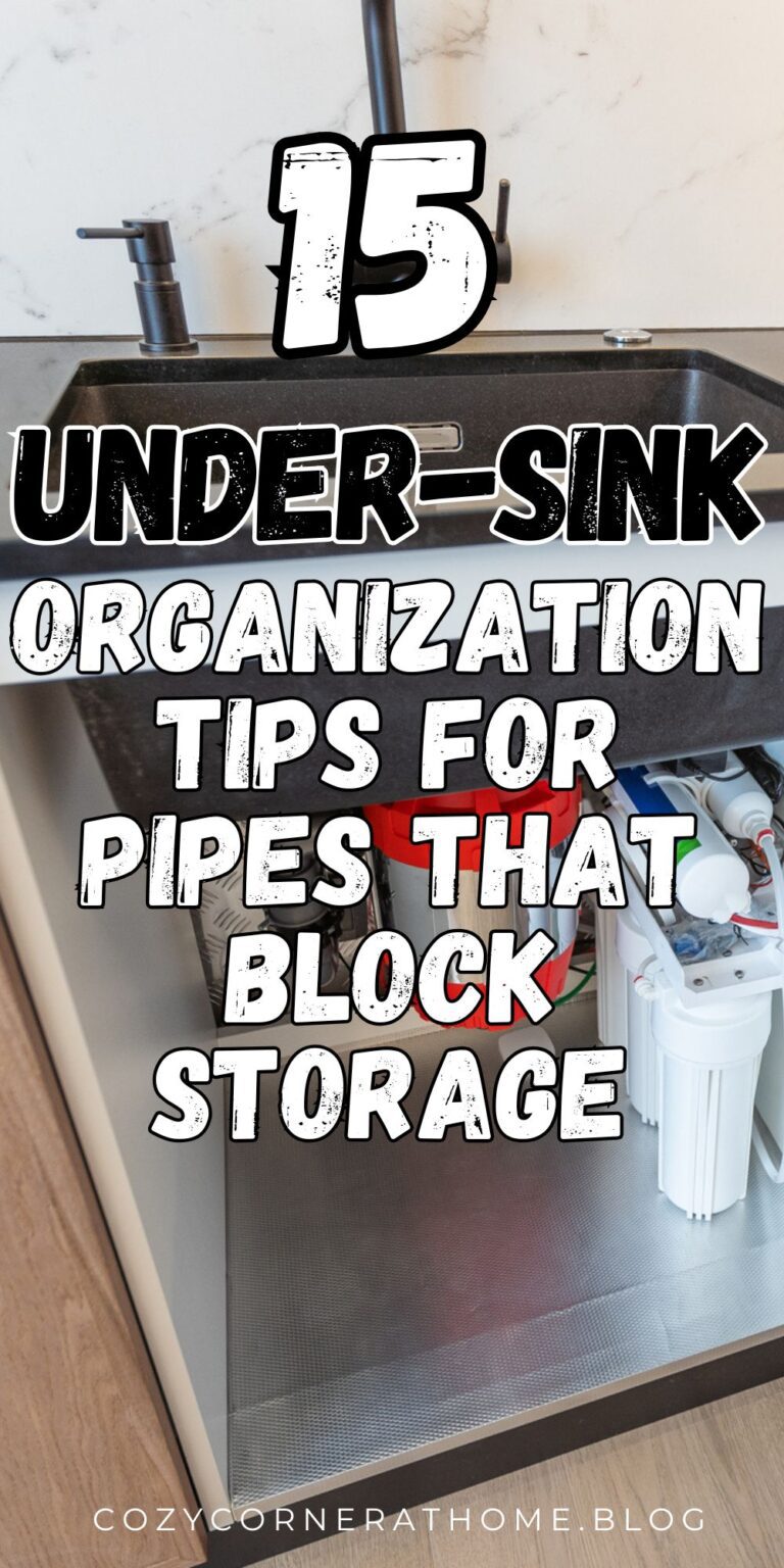 Photo inspiration: Picture Idea: 15 Under Sink Organization Tips For Pipes That Block Storage