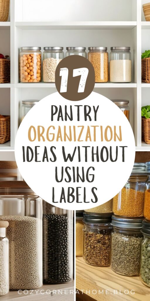 17 Ways to Organize Pantry Without Labels
