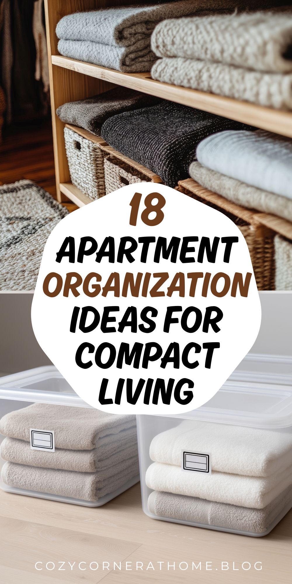 Image result for 18 Apartment Organization Ideas for Compact Living - Cozy Corner at Home