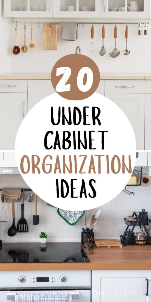 20 Under Cabinet Organization Ideas for Kitchen Storage