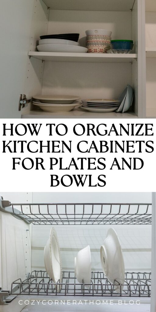 How to Organize Kitchen Cabinets for Plates and Bowls