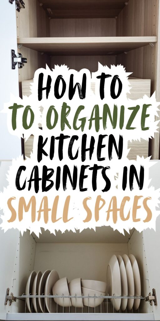 How to Organize Kitchen Cabinets in Small Spaces