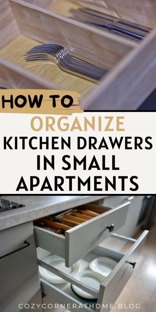 How to Organize Kitchen Drawers in Small Apartments