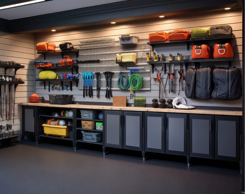 tools organization house illustration racks wall, mounted gardening, clear clutter tools organization house