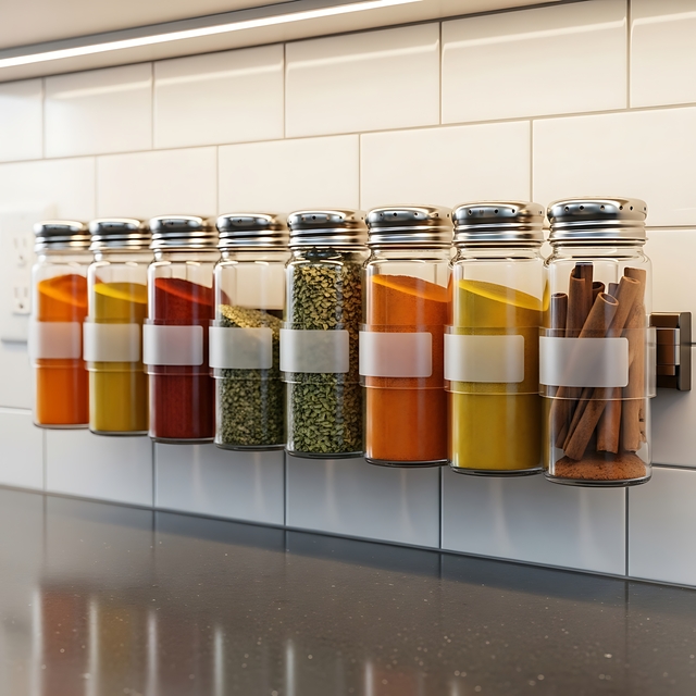 magnetic spice rack