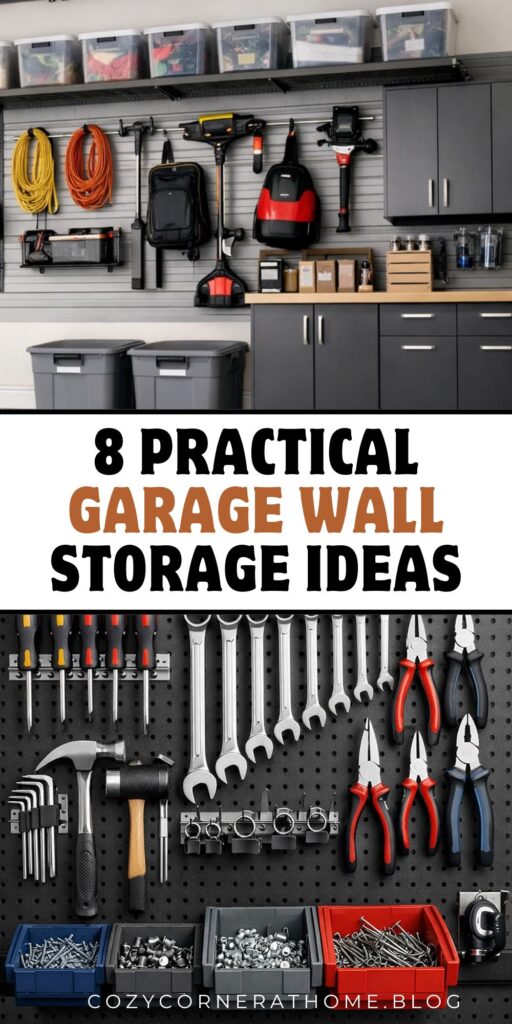 8 Practical Garage Wall Storage Ideas That Uses Vertical Space