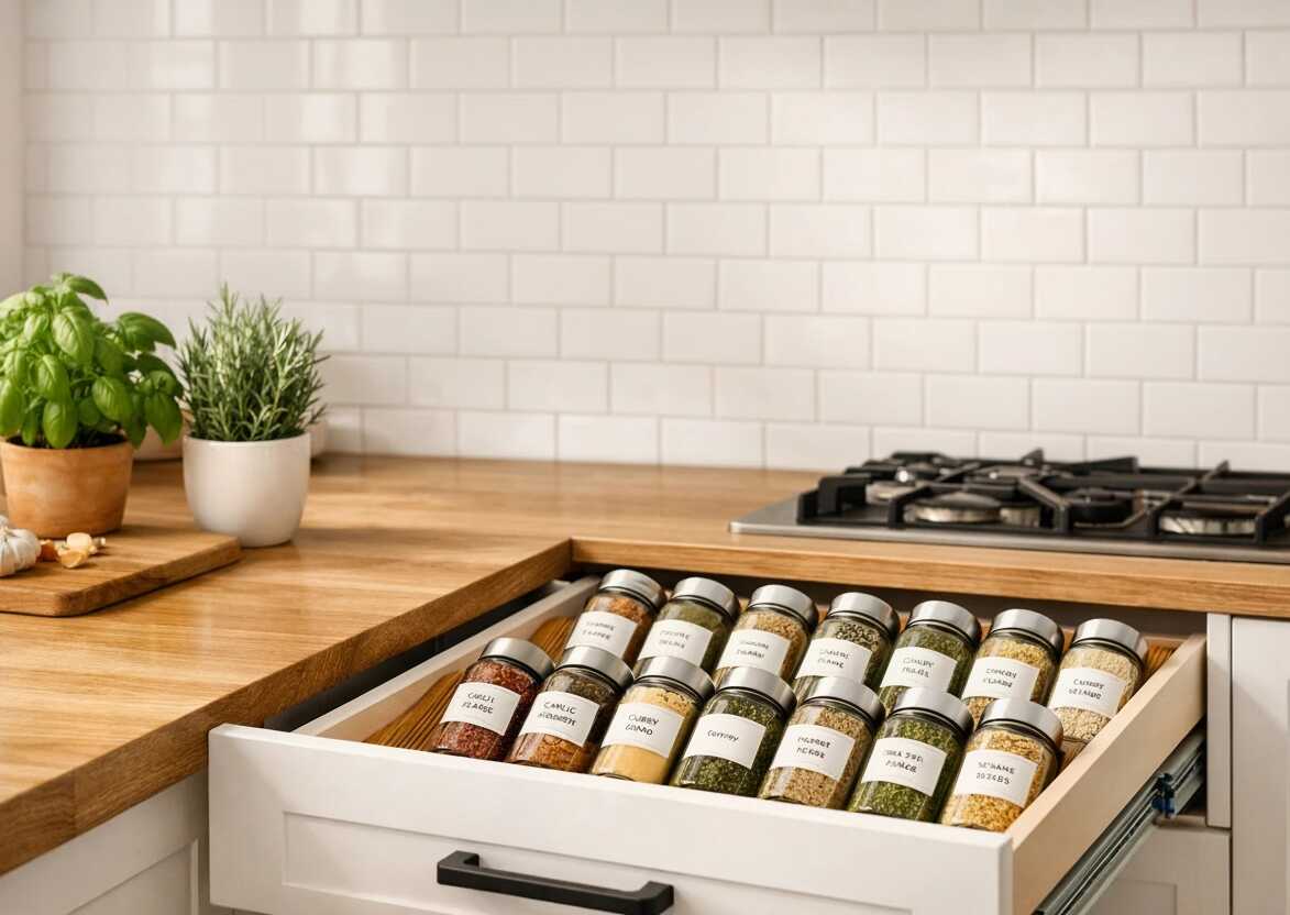 17 Spice Storage Ideas for an Organized Kitchen - Cozy Corner at Home